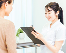 病院でのご案内